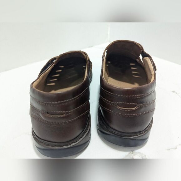Joseph Seibel Steven closed toe smart leather sandal velcro fastening size 10 main image 7